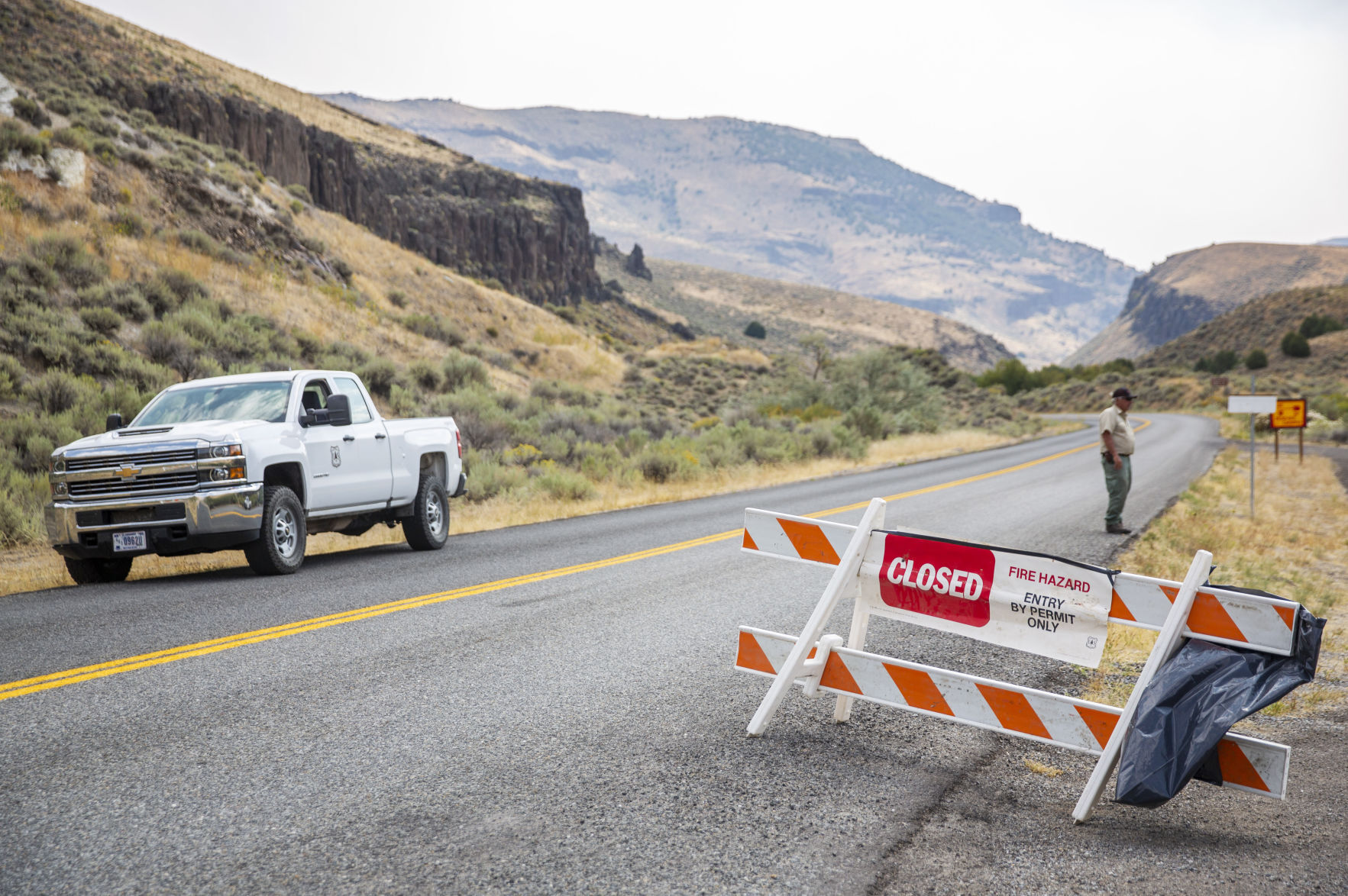 Badger Fire continues to burn